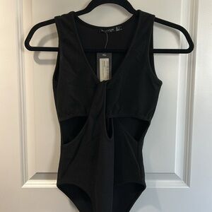 Nasty Gal Black Bodysuit
